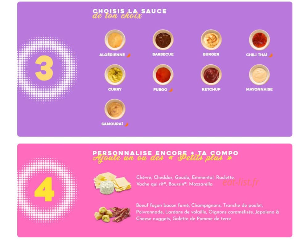 O'Tacos — carte page 5