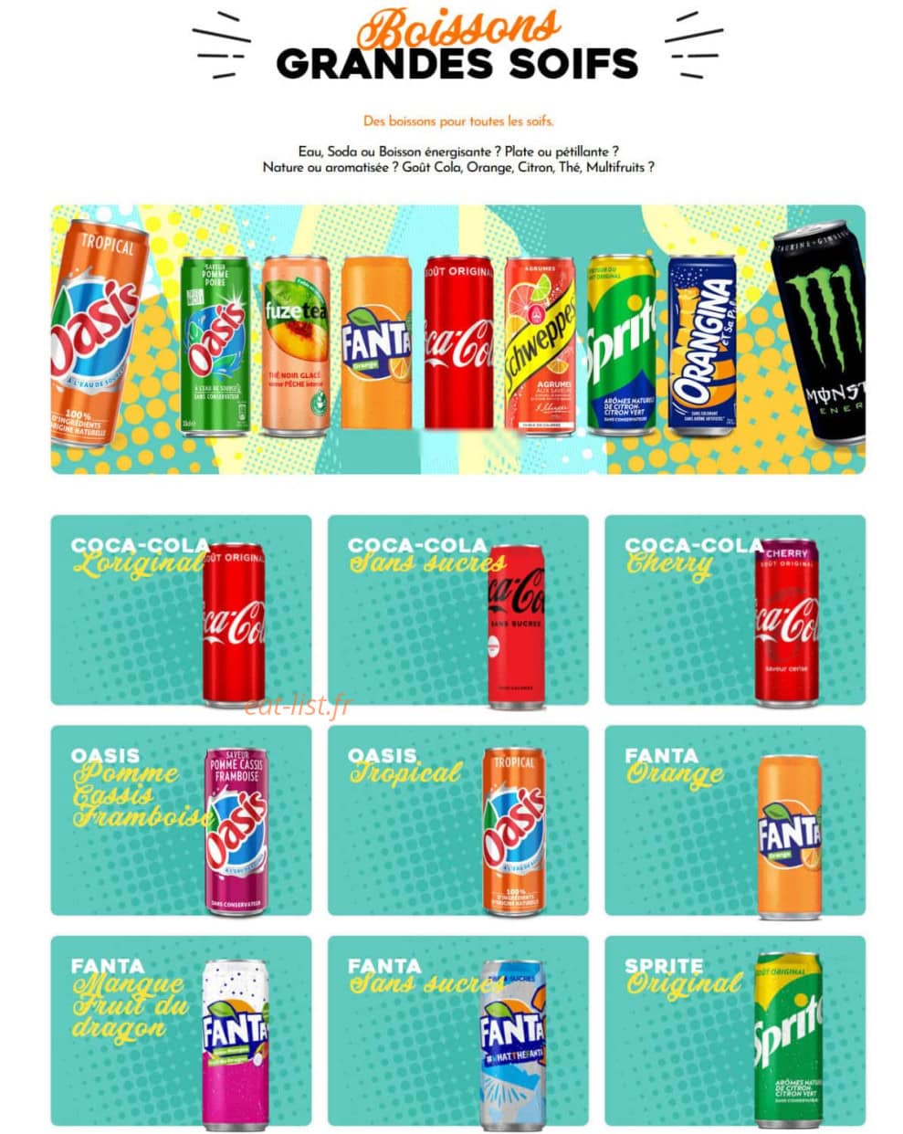 O'Tacos — carte page 8