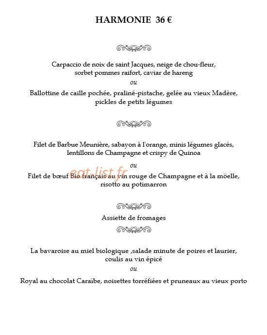 Chateau de la Marjolaine — carte page 1