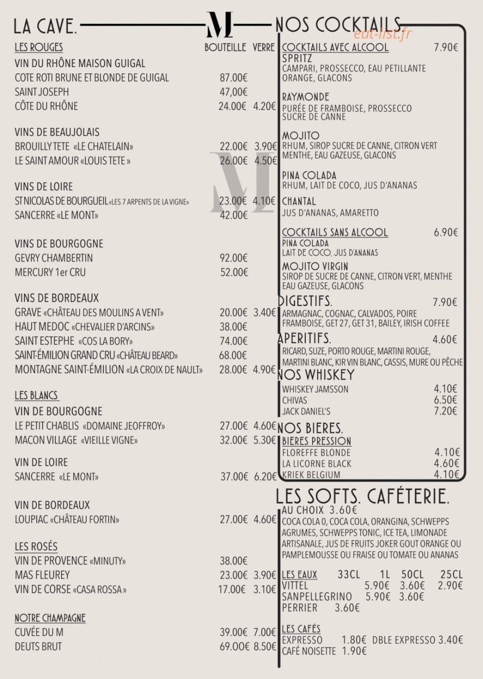 M de Mexico — carte page 4