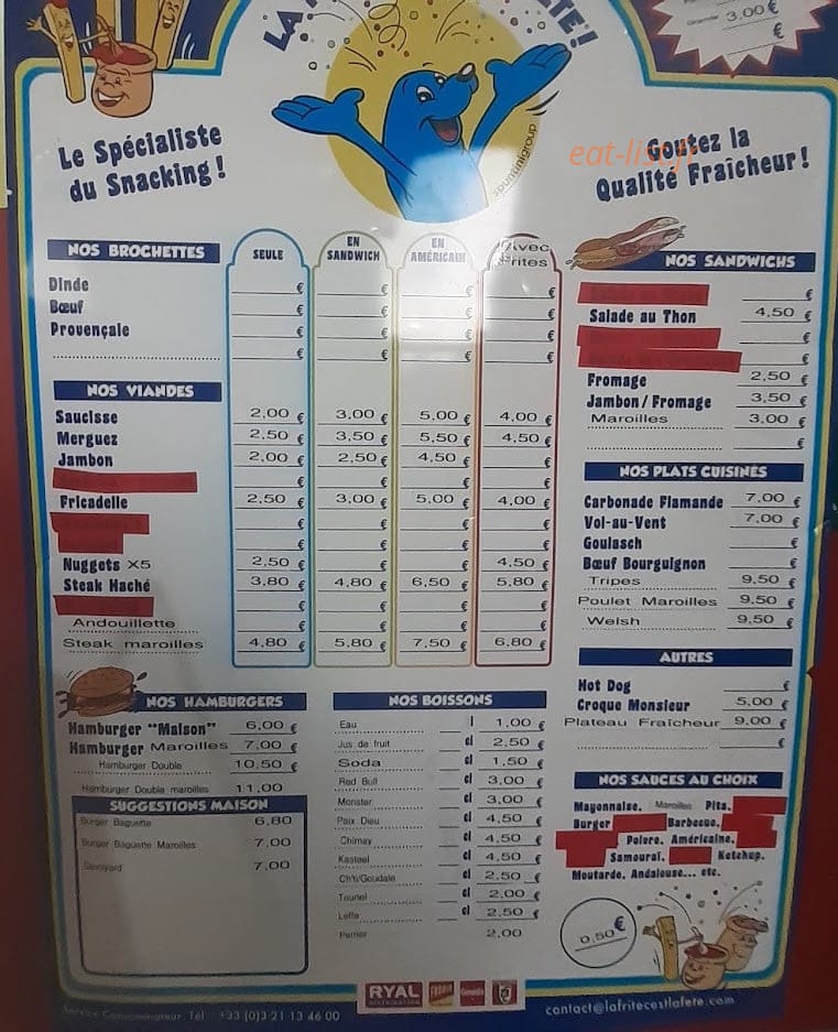 Au t'iot pequeux — carte page 1