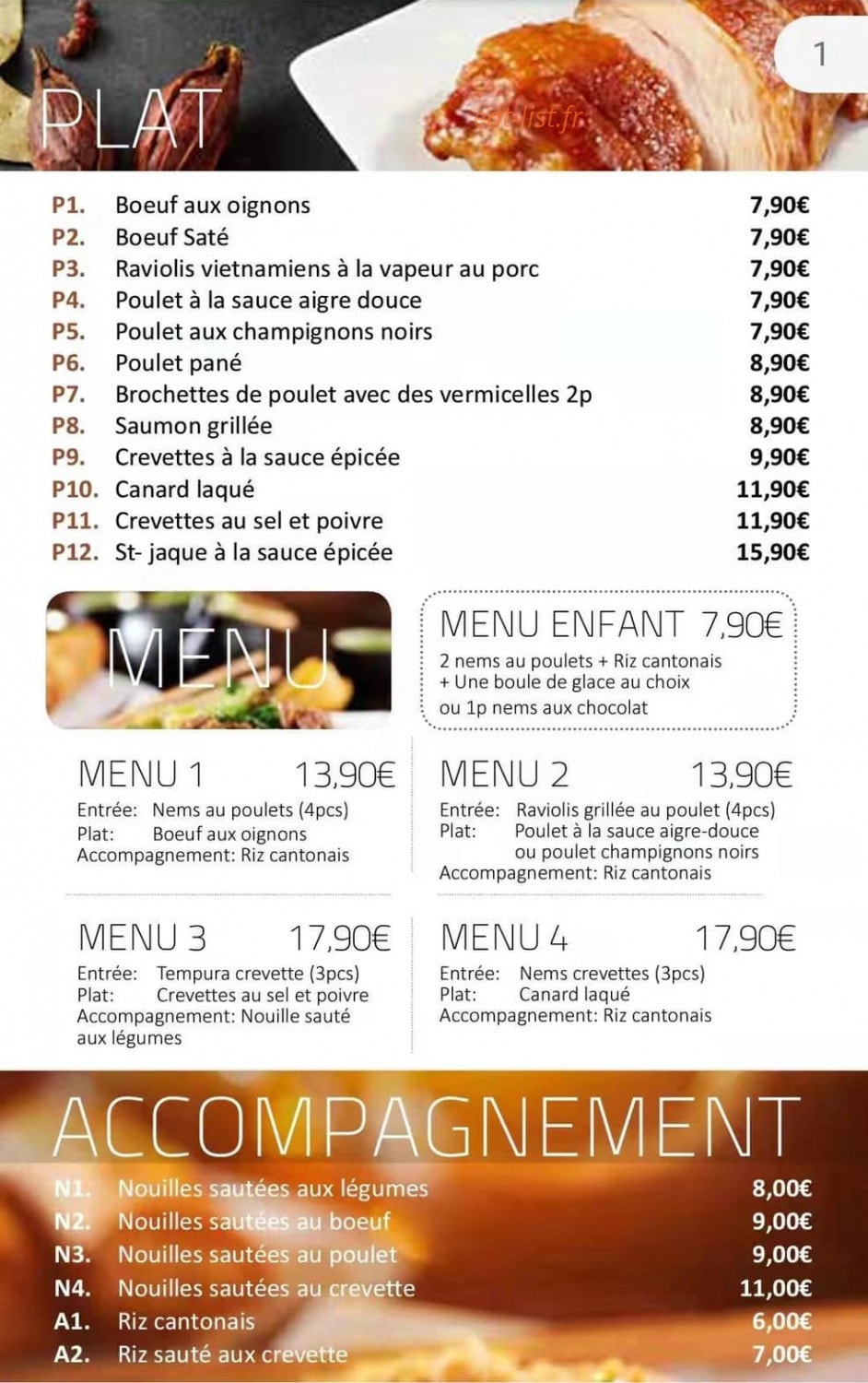 Etoile De Paris — carte page 5