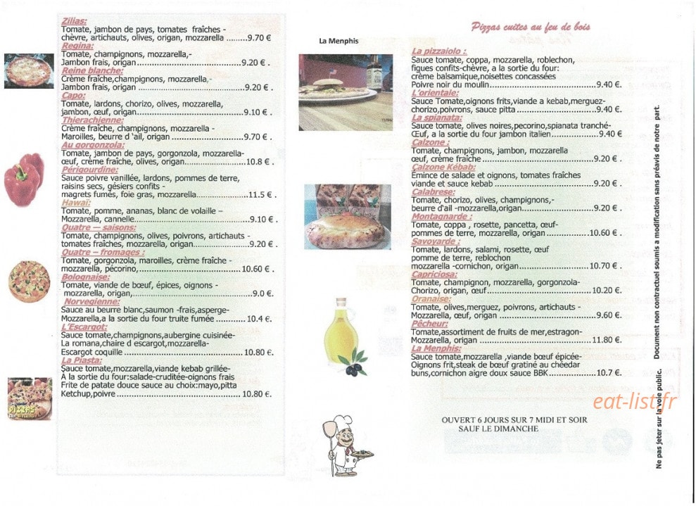 Le Patio — carte page 2