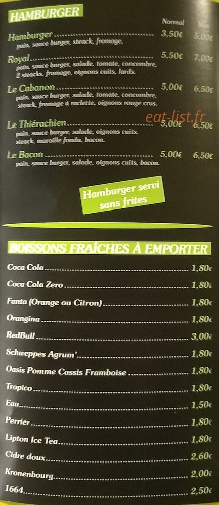 Le Cabanon — carte page 3
