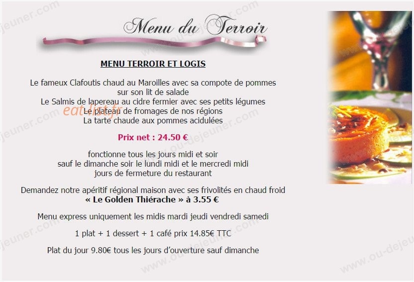 Le Clos du Montvinage — carte page 2