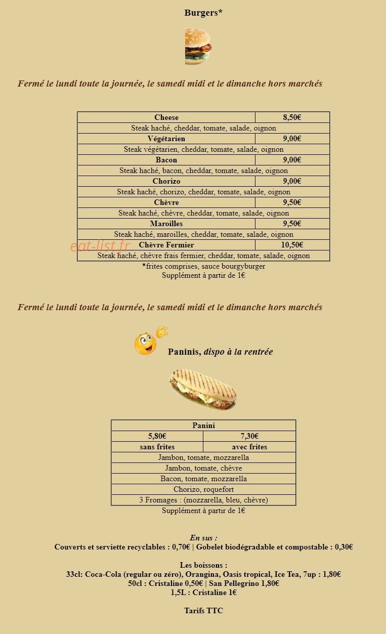 David Traiteur — carte page 2