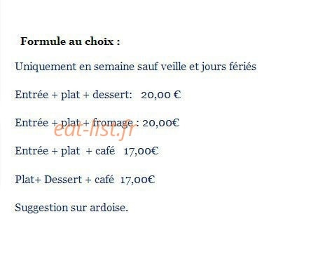 Aux Menus Plaisirs — carte page 4