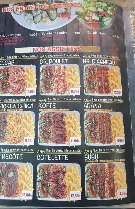 Chez Bubu — carte page 2