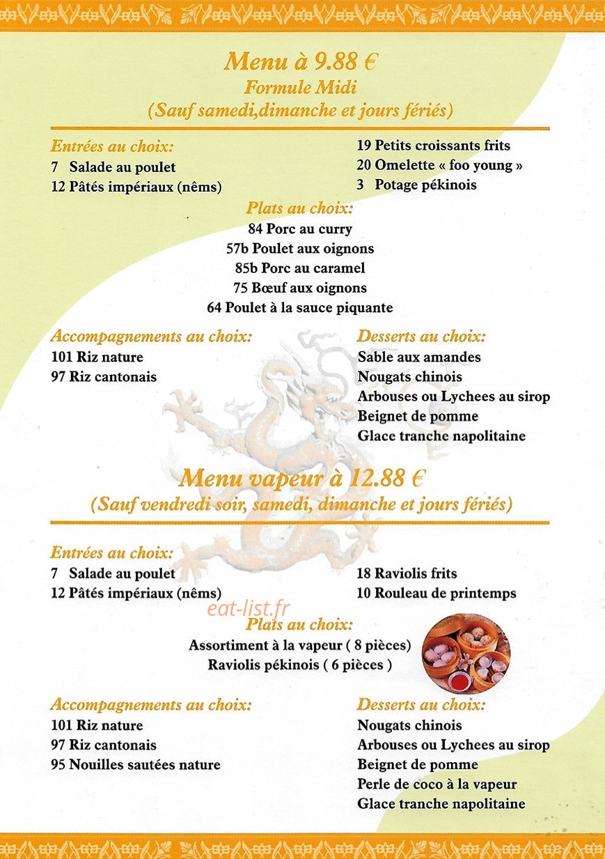 Chinatown — carte page 9