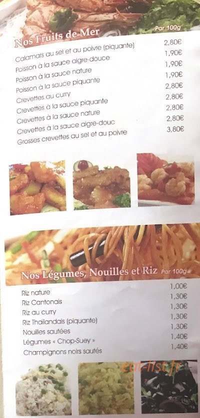 Delice d'Asie — carte page 3