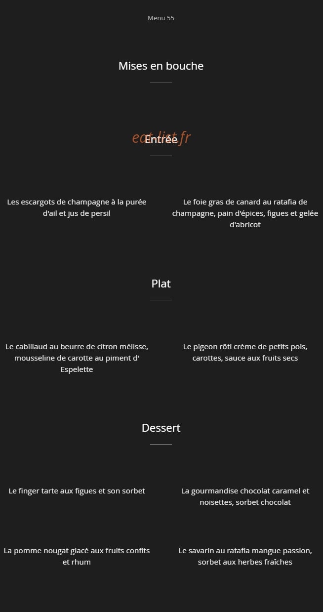 Le Moulin Babet — carte page 2