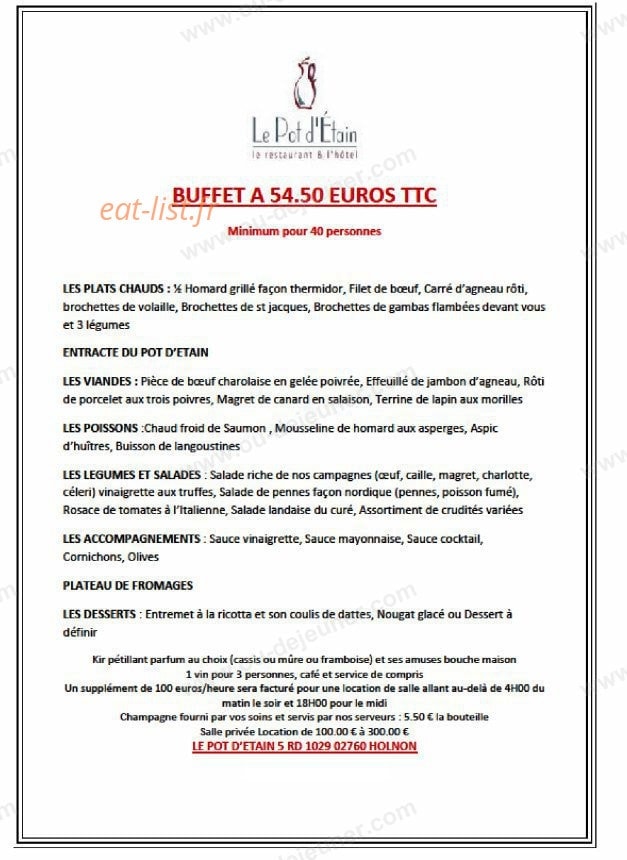 Le Pot d’Étain — carte page 4