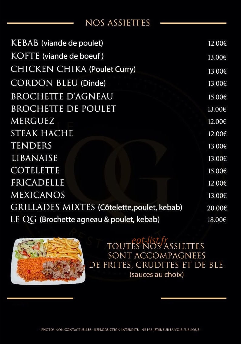 Le QG — carte page 3