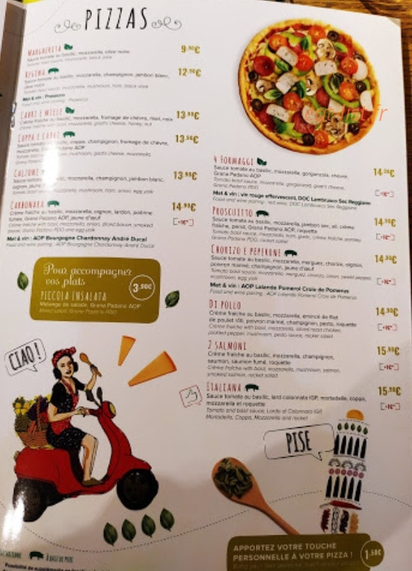 Il Giardino — carte page 1