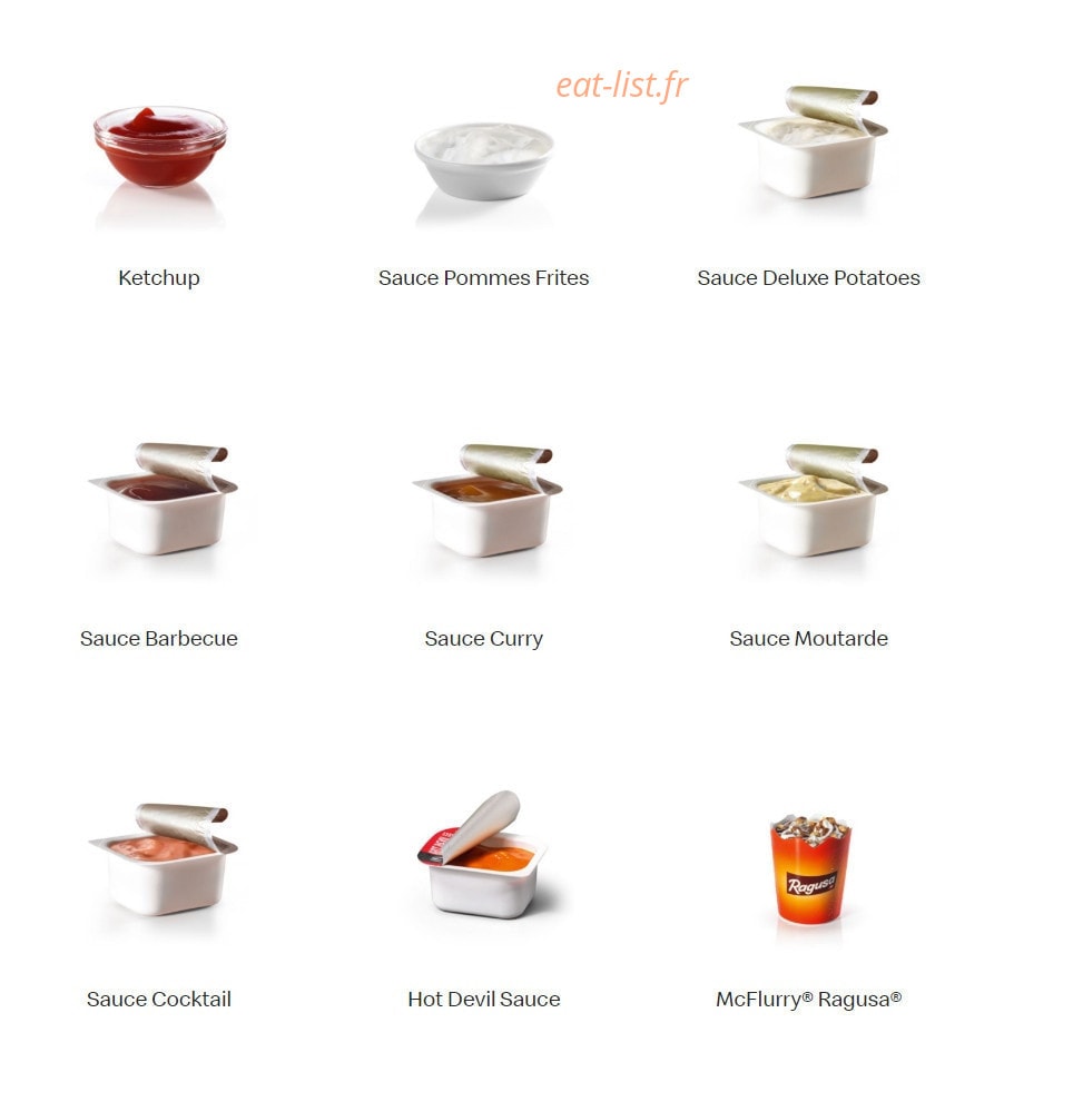 Mc Donald's — carte page 9