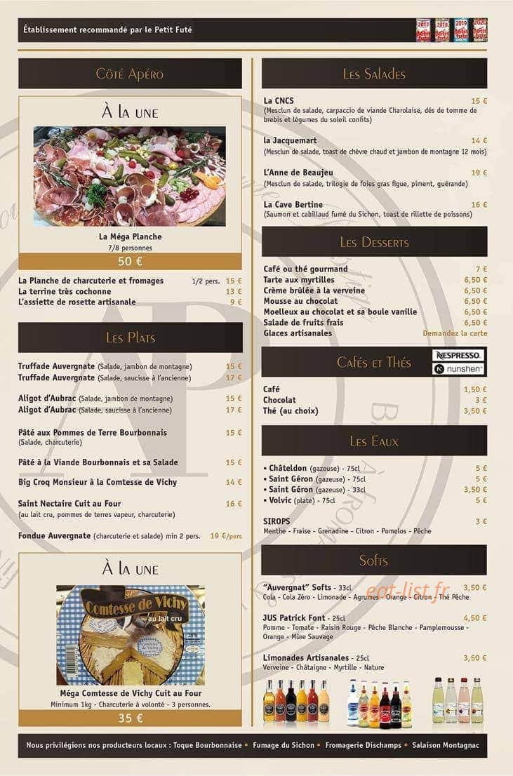 Auvergne Prestige — carte page 2