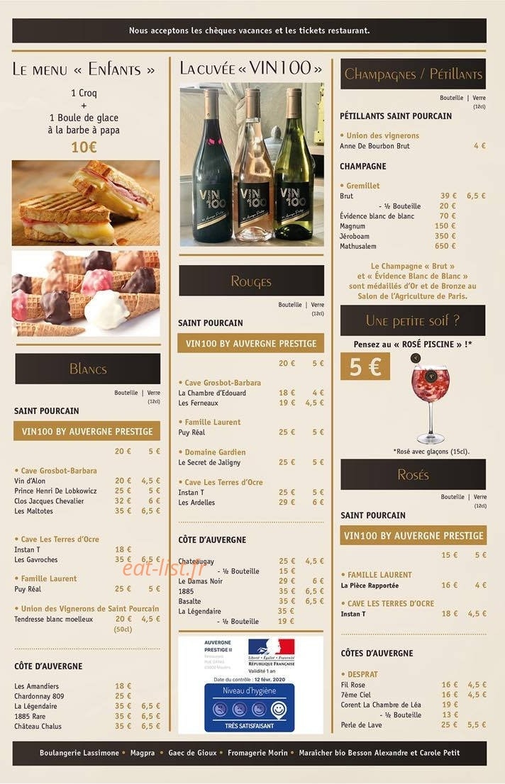 Auvergne Prestige — carte page 3