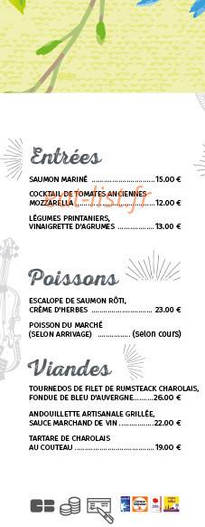 Bourbon's — carte page 3