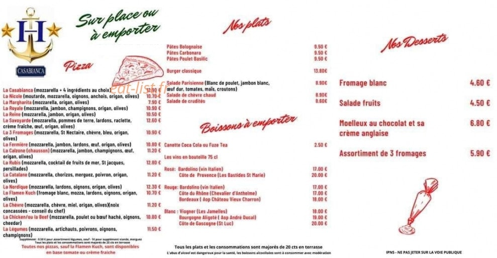 Casabianca — carte page 1