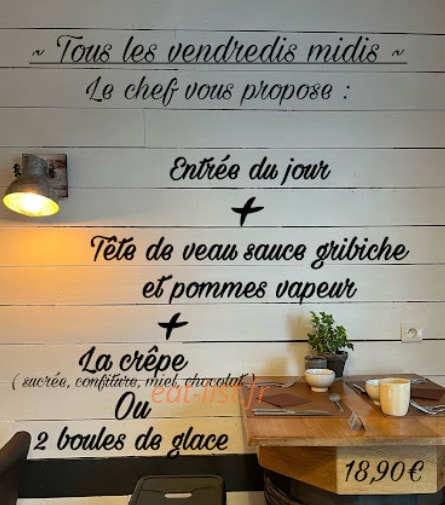 Chez Georgette — carte page 3