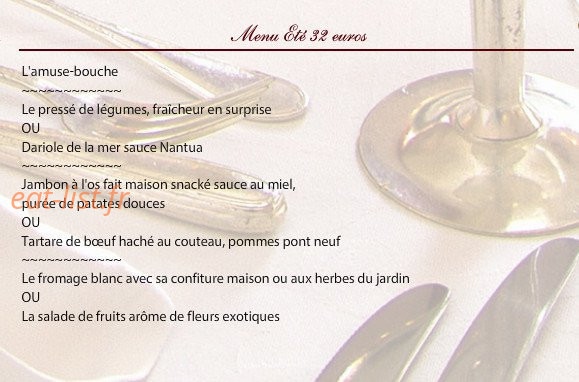 Hôtel De Paris — carte page 4