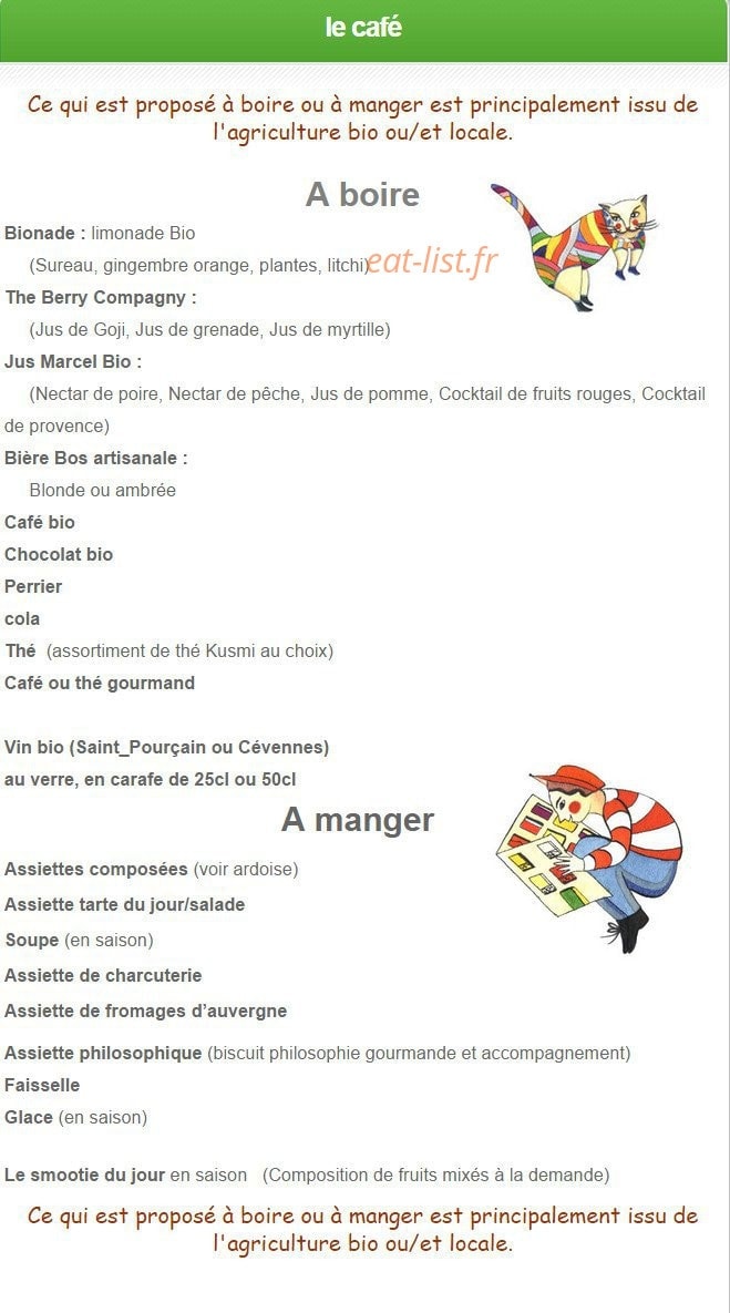 Le Goût des Autres — carte page 1