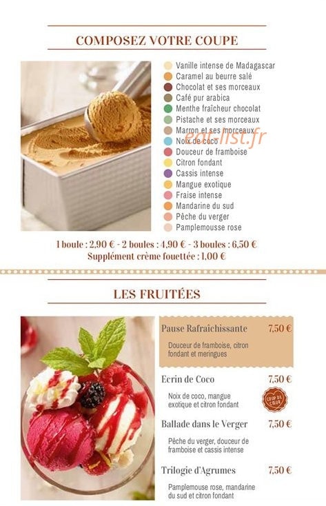 Le Grand café — carte page 8