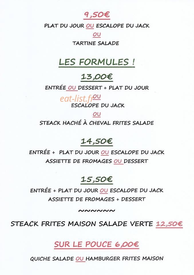 Le Jacquemart — carte page 2