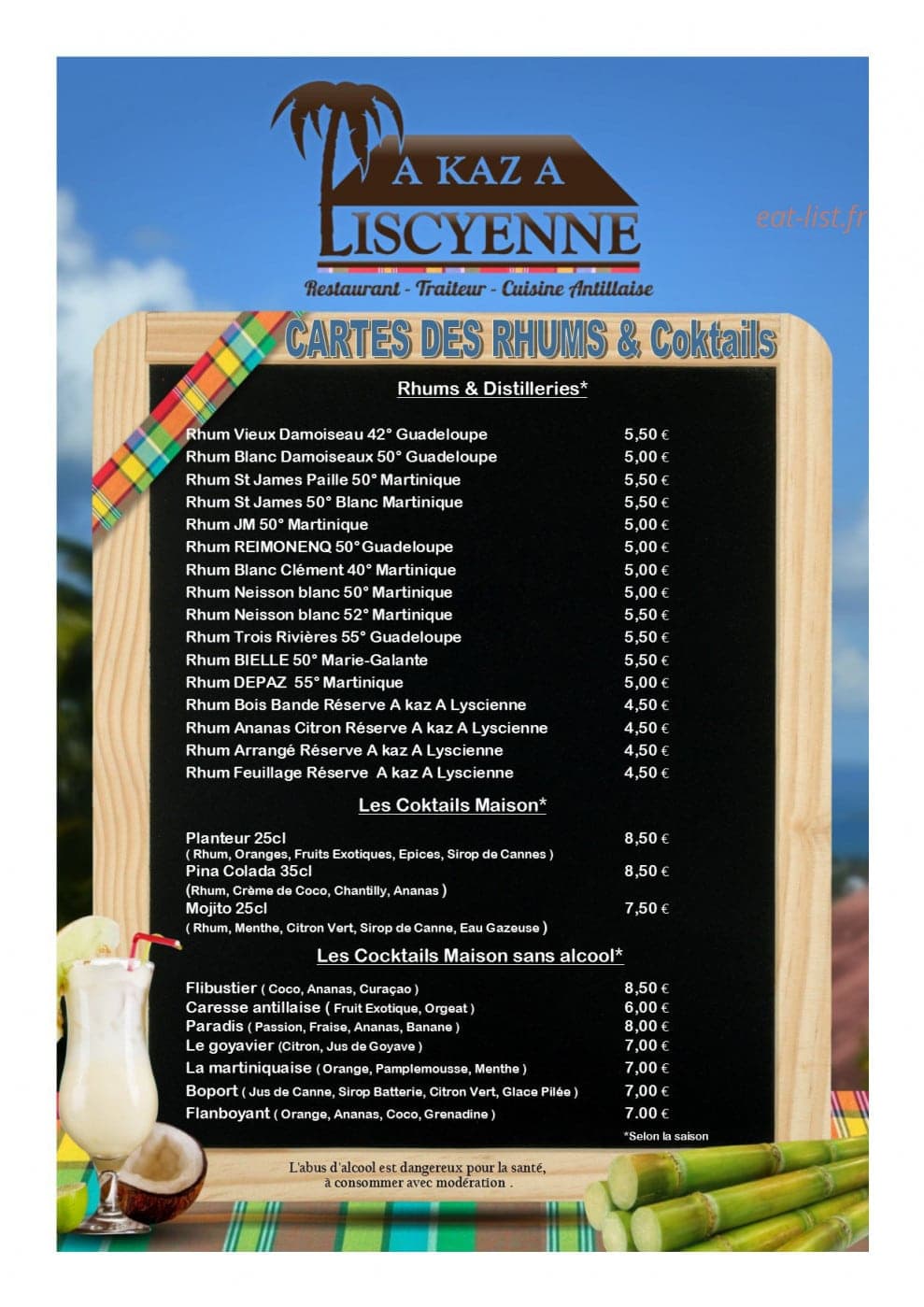 A Kaz A Liscyenne — carte page 2