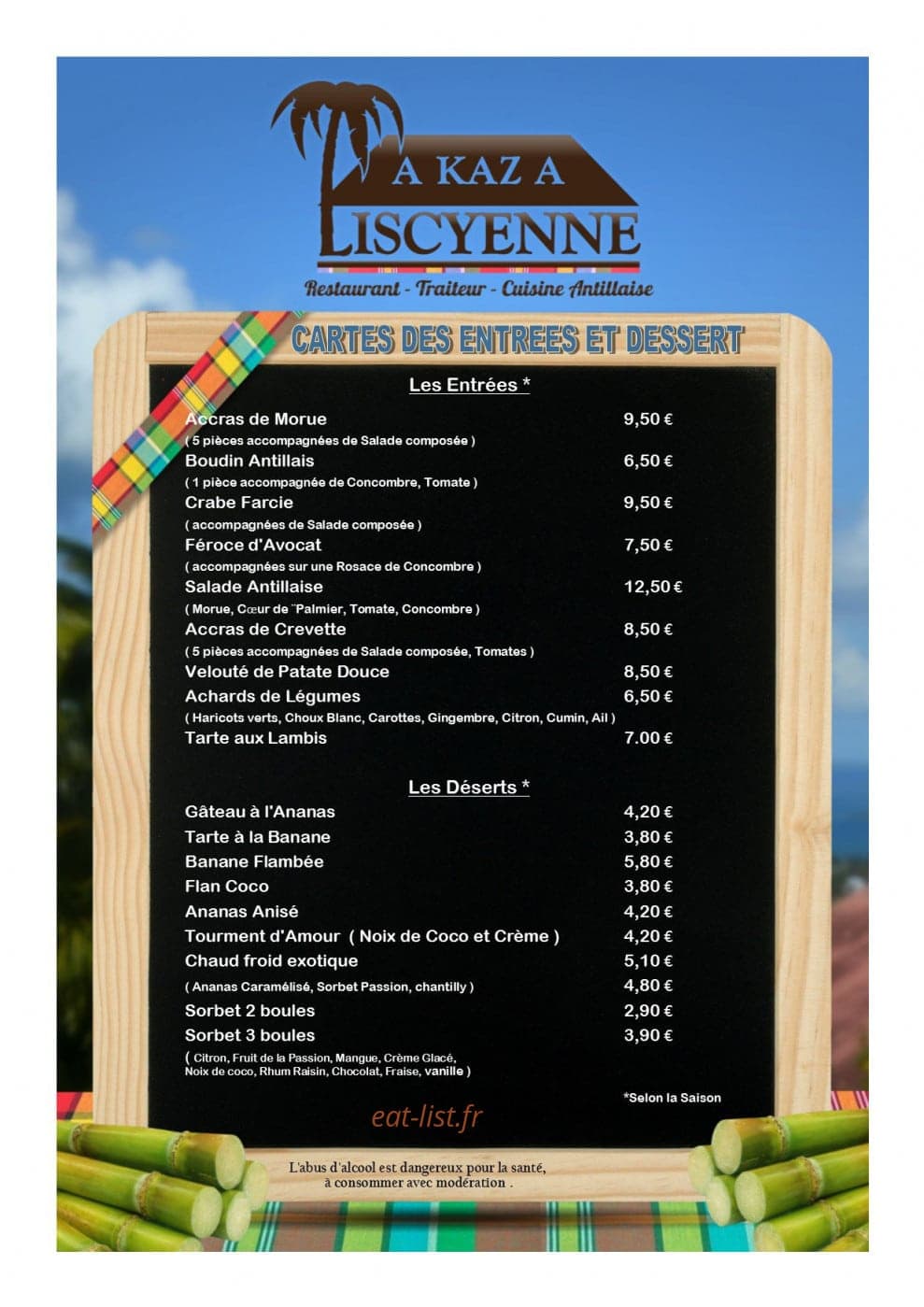 A Kaz A Liscyenne — carte page 1