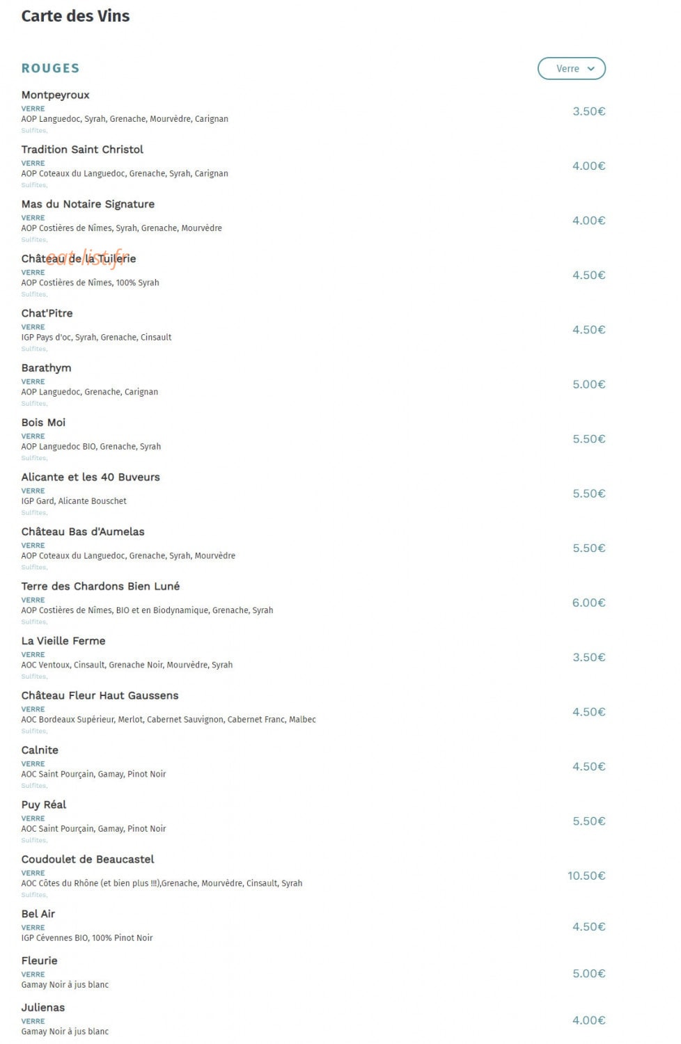 Hummm C'est Bon ! — carte page 1