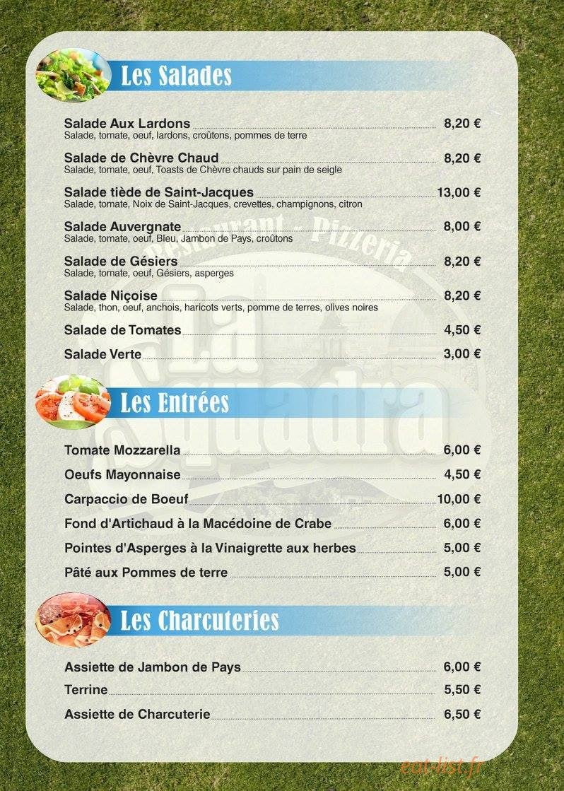 La Squadra — carte page 2