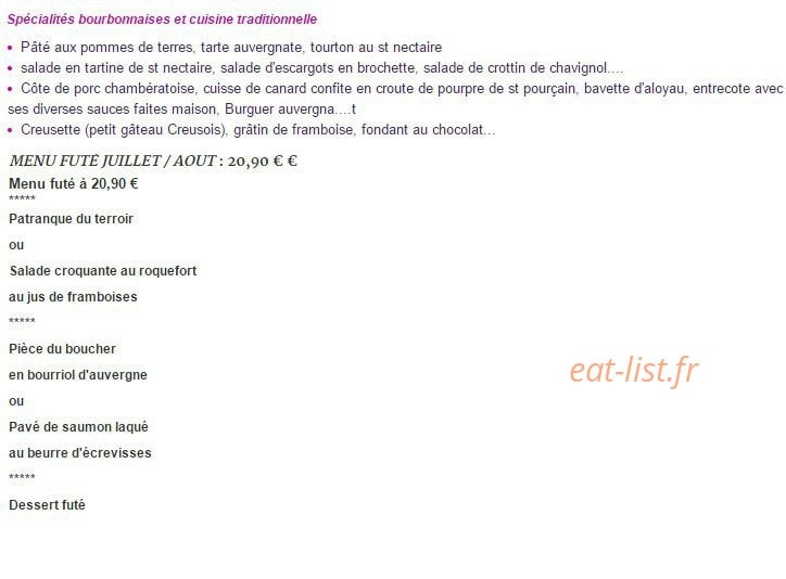 La Vie en Rose — carte page 1