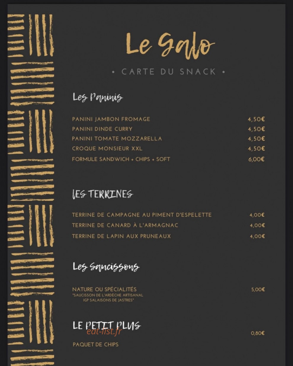 Le Galo — carte page 1