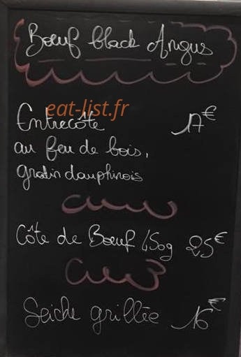 Le patio — carte page 1
