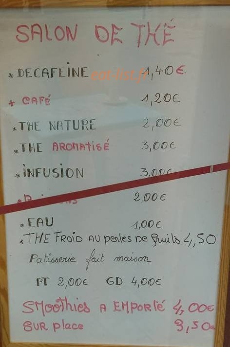 Le Temps D'un Instant — carte page 2