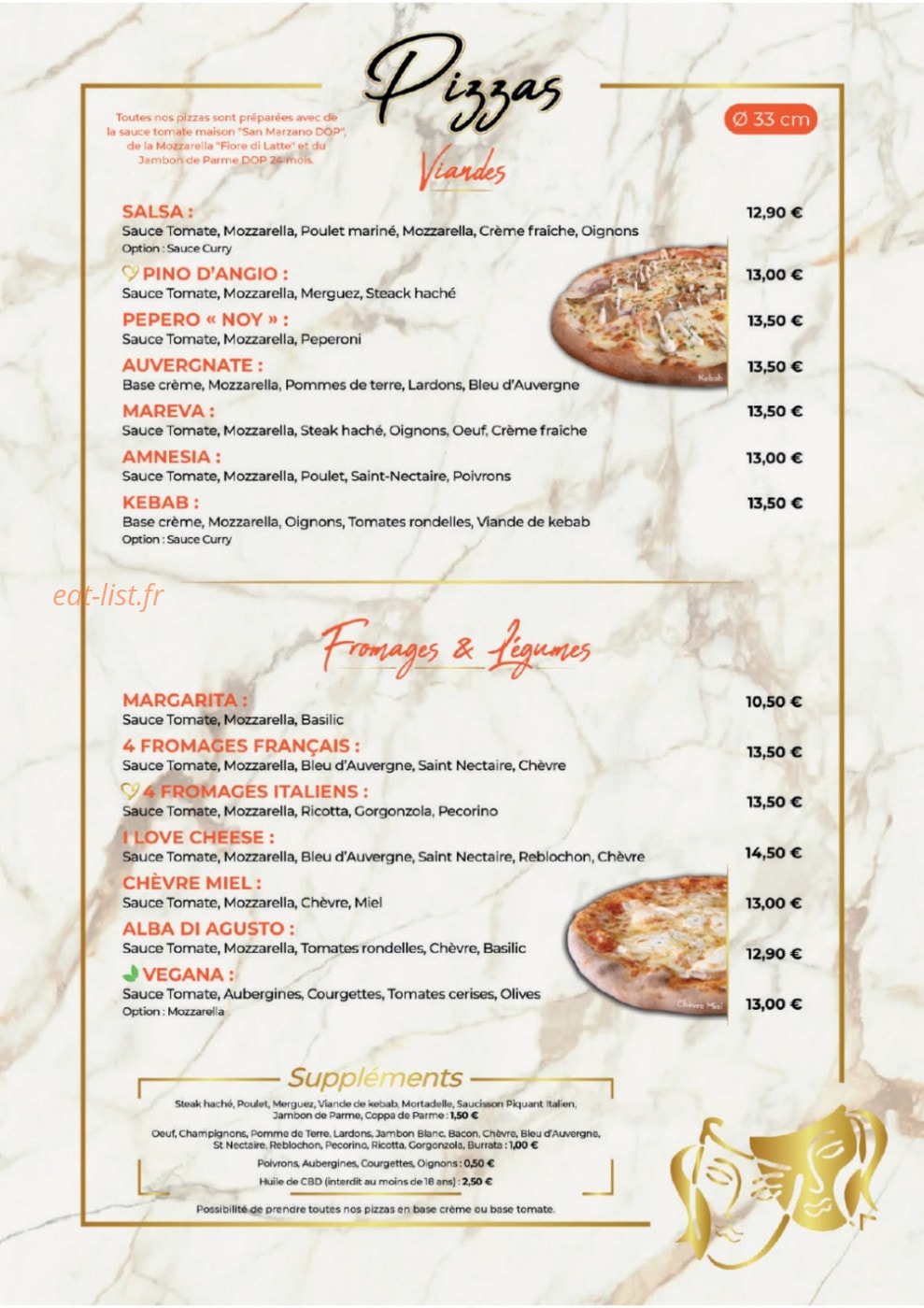 Pizza Maestro — carte page 6