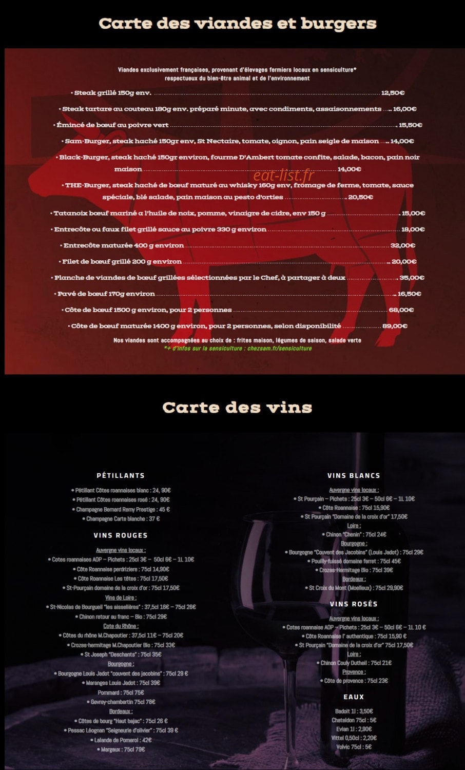 Du Côté De Chez Sam — carte page 3