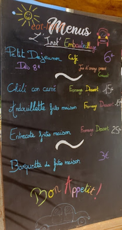 L'instant Pause — carte page 1