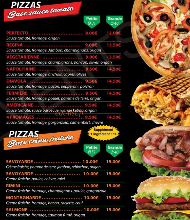 Perfecto kebab — carte page 2