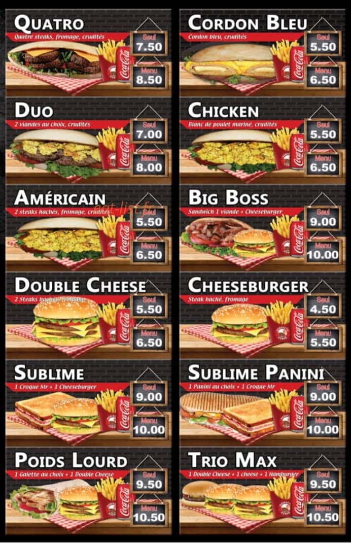 Perfecto kebab — carte page 4