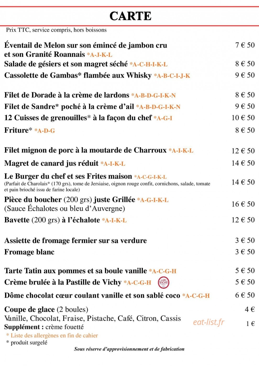 Le Bourgogne — carte page 3