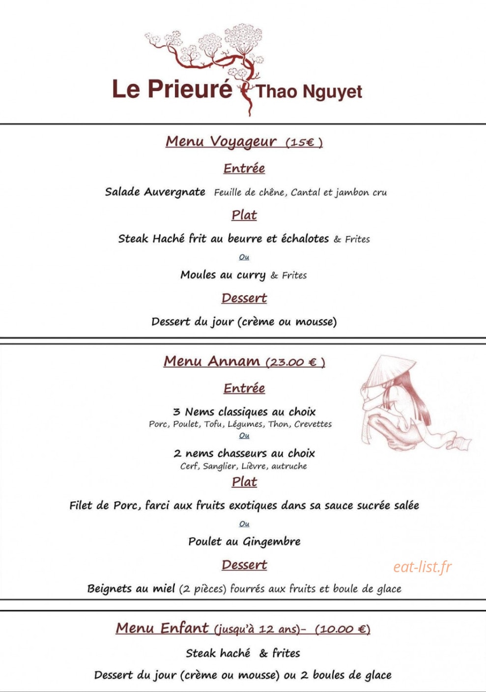 Le Prieuré — carte page 2