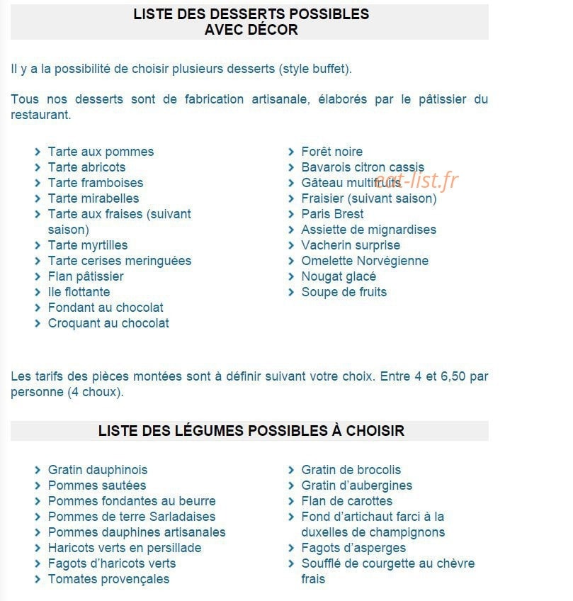 La Truffade du Saint-Eloi — carte page 9