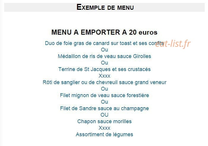 La Truffade du Saint-Eloi — carte page 8