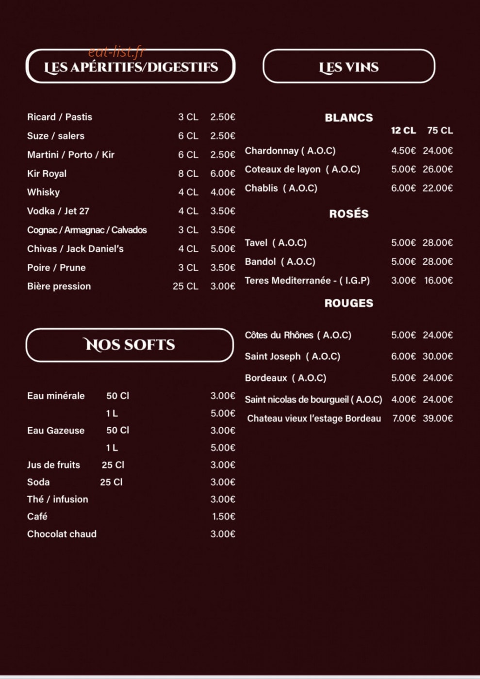 Les Landiers — carte page 2