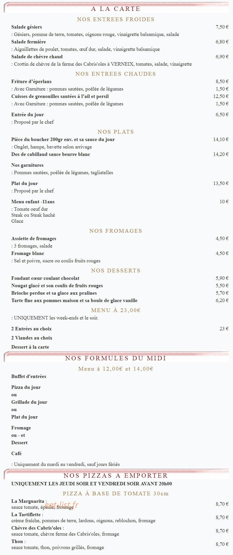 Le Verneix — carte page 1