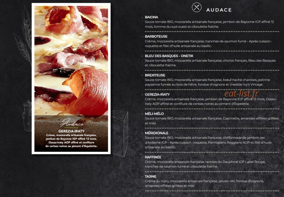 Basilic & Co — carte page 4