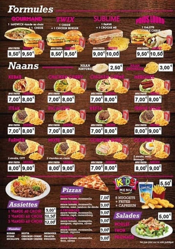 Food Naan — carte page 2