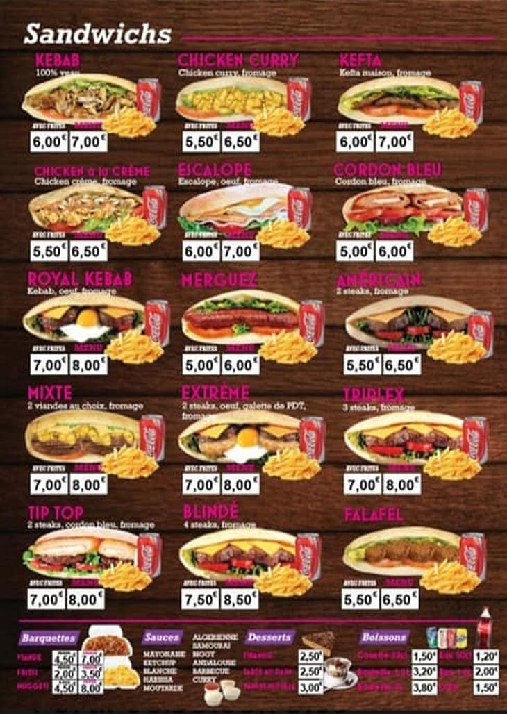 Food Naan — carte page 3